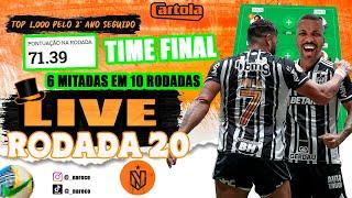 TOP5 DA LIGA DOS YOUTUBERS 2023 - MÉDIA +80pts POR RODADA EM 2 ANOS  TOP1.000 NACIONAL PELO 2º ANO