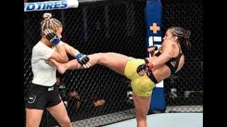 Paige VanZant loses final UFC fight in first round to Amanda   VIOMATIC   VIOMATIC