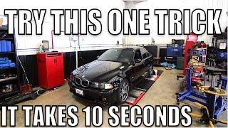 Talented BMW Tech Diagnoses Repairs and Tunes A Mint E39 M5 For A 139 HORSEPOWER GAIN On The Dyno