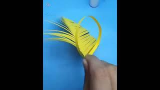 Unique handmade paper wall hanging craft ideas   #shorts #viral #origamiart  #paperwallhanging