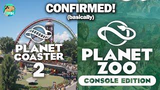Planet Zoo Console AND Planet Coaster 2 basically confirmed Frontier Report Released