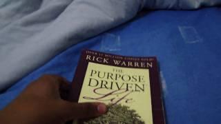 A good book recommendation -The Purpose Driven Life by Rick Warren