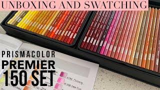 Unboxing and Swatching PRISMACOLOR PREMIER 150 set