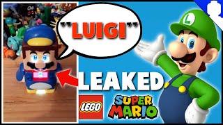 Did LEGO Mario Just LEAK A LUIGI FIGURE In The LATEST Software Update? LEGO Super Mario