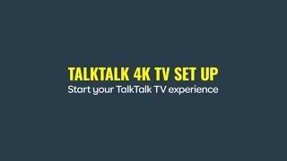 TalkTalk TV 4K Box - Setup