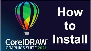 How to install CorelDRAW Graphics Suite 2021  CorelDRAW   New CorelDRAW  #coreldraw