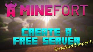 Create a FREE Minecraft Server with Minefort Tutorial + Review