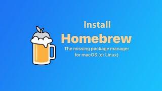 How to install Homebrew on MacOS Intel M1 M2 M3 Update 2024