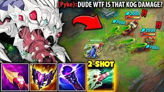 RIOT WILL NERF KOGMAW AFTER THEY WATCH THIS... BRAND NEW AP BUILD