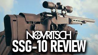 The Novritsch SSG-10 Airsoft Sniper Rifle Review