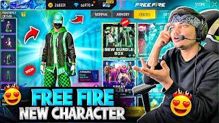 Free Fire I Got New Character Noob To Hacker In 10000 Diamonds -Garena Free Fire