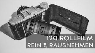 120 Mittelformat - Rollfilm wechseln TUTORIAL #Analog #Fotografie