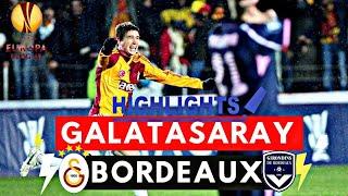 Galatasaray vs Bordeaux 4-3 All Goals & Highlights  2009 UEFA Europa League