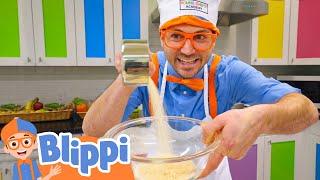 Baking With Blippi  Food Videos For Kids  Educational Videos For Toddlers