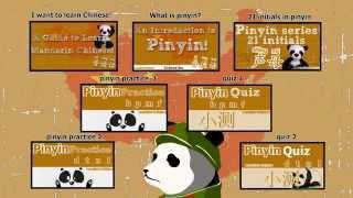 Learn Chinese Pinyin Menu