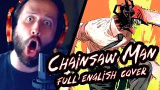 Chainsaw Man OP - KICK BACK Full English OP Cover by Jonathan Young & @branmci 