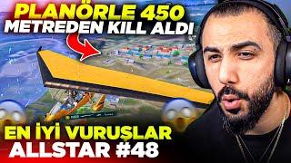 PLANÖRLE 450 METREDEN GÖRÜLMEMİŞ İMKANSIZ VURUŞ  EN İYİ VURUŞLAR ALLSTAR #50  PUBG MOBILE