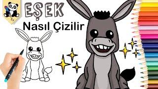 Eşek Çizimi Kolay - Shrek Eşek Nasıl Çizilir - How to Draw Donkey  Shrek