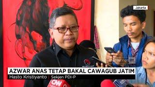 PDI Perjuangan   Azwar Anas Tetap Cawagub Jatim