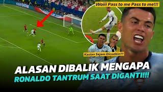 Pantas Saja Ronaldo Tantrum Alasan Ronaldo Mengapa Marah-Marah Saat Diganti Ketika Lawan Georgia