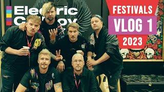 Electric Callboy - VLOG 1  Festivals 2023  NOVA ROCK - DOWNLOAD FESTIVAL