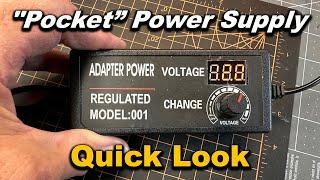 Pocket Adjustable DC Power Supply