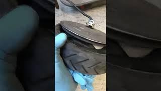 this is what happens if dont pump you tires on Xiaomi scooter  