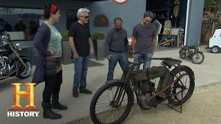 American Pickers Mike Revives a 1911 Harley Davidson Season 11  History