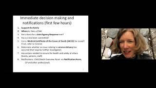 KBSP Webinar The Child Death Review Process - your role in the joint agency response