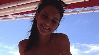 Kendall Jenner Flashes Her Butt Cheeks in Shortest Shorts Imaginable