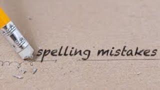 Spelling Mistakes - Start Correcting today in these two ways. #ielts