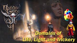 Baldurs Gate 3 Cleric Class Guide - Life Light and Trickery Domains