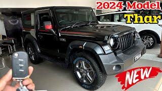 New 2024 Mahindra Thar Launched With New Graphics  mahindra thar 5 door  mahindra thar 2024