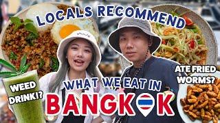 Eating Only What Locals Recommend Us In Bangkok  TSL Travels