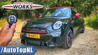 2019 MINI JCW REVIEW POV Test Drive on AUTOBAHN & ROAD by AutoTopNL