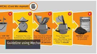 How cold mix asphalt is made? A step by step process