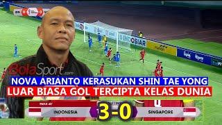 GOL LEMPARAN JARAK JAUH Hasil Timnas Indonesia U-16 vs Singapura di Piala AFF U-16 2024  Nova TOP