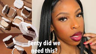 Fenty Beauty Powder Foundation  Is it for the dry skin folks???