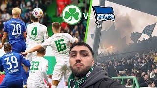 Hrgota Traumtor  Fürth Vs Hertha Berlin Stadion Vlog#3