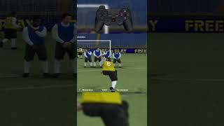 Tutorial Roberto Carlos Freekick ps2 #proevolutionsoccer #efootball #tricks