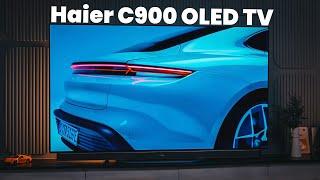 Haier C900 OLED Google TV Flagship TV at a Lower Cost  Harman Kardon Built-in Soundbar.