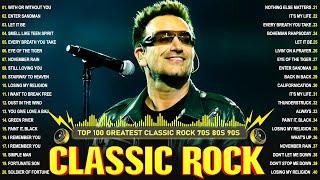 Top 100 Classic Rock Songs Of All Time - Pink Floyd Eagles Queen Def Leppard Bon Jovi