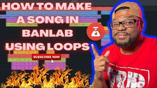 HOW TO MAKE A SONG IN BANDLAB USING FREE LOOPS