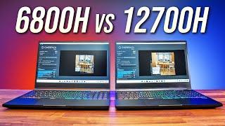 Best Laptop CPU 2022? AMD Ryzen 7 6800H vs Intel i7-12700H