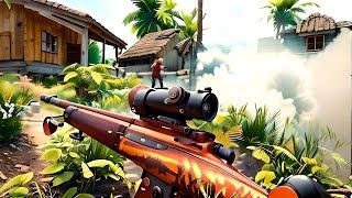 PUBG SANHOK  1000 IQ DUOS Gameplay NO COMMENTARY