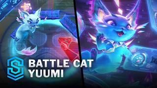 Battle Cat Yuumi Skin Spotlight - Pre-Release - PBE Preview - League of Legends