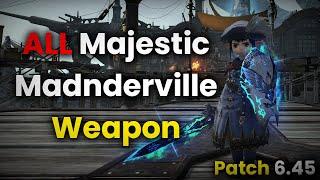 All Majestic Manderville Weapons  Every ClassJob  Patch 6.45