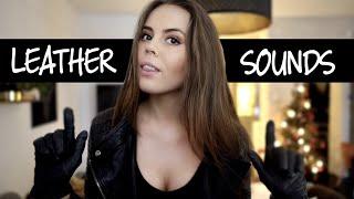 ASMR Leather Sounds Jacket & Gloves