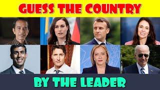 Guess the Country by the Leader  World Leaders Quiz