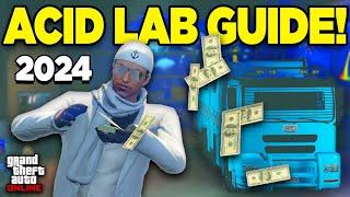 *NEW* GTA 5 Online Acid Lab SOLO Money Guide 2024